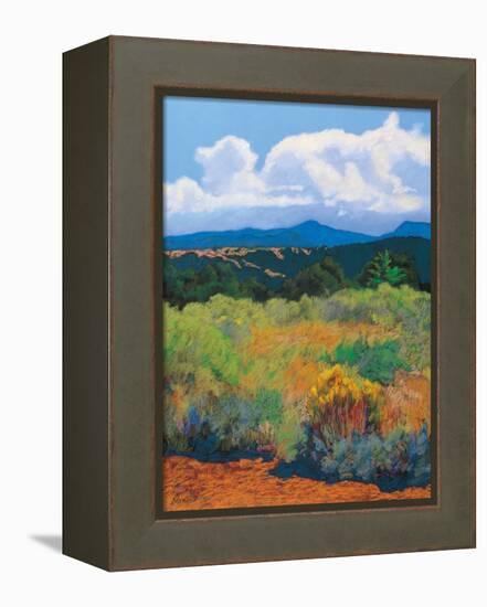 Distant Hills-Mary Silverwood-Framed Stretched Canvas