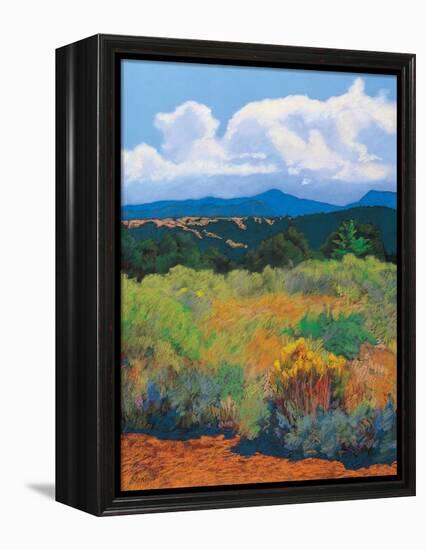 Distant Hills-Mary Silverwood-Framed Stretched Canvas