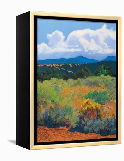 Distant Hills-Mary Silverwood-Framed Stretched Canvas