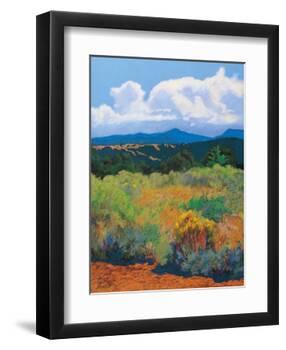 Distant Hills-Mary Silverwood-Framed Art Print