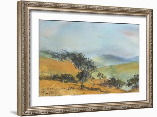 Distant Hills-Margaret Coxall-Framed Giclee Print