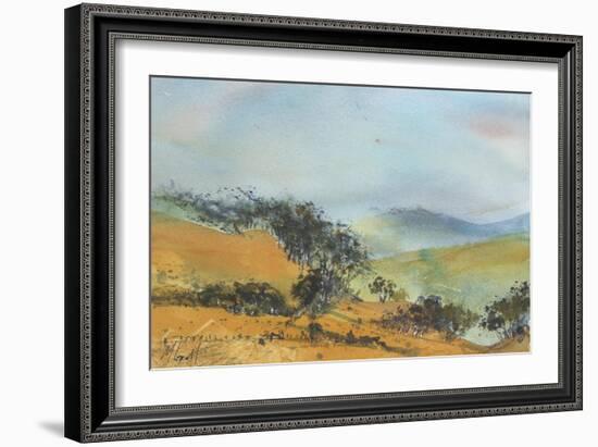 Distant Hills-Margaret Coxall-Framed Giclee Print