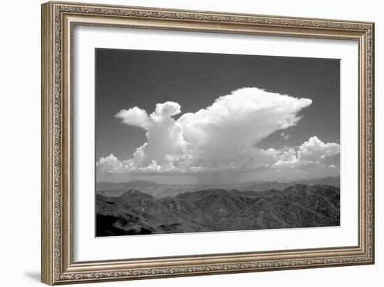 Distant Rain BW-Douglas Taylor-Framed Photographic Print