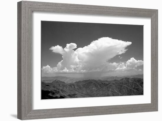 Distant Rain BW-Douglas Taylor-Framed Photographic Print