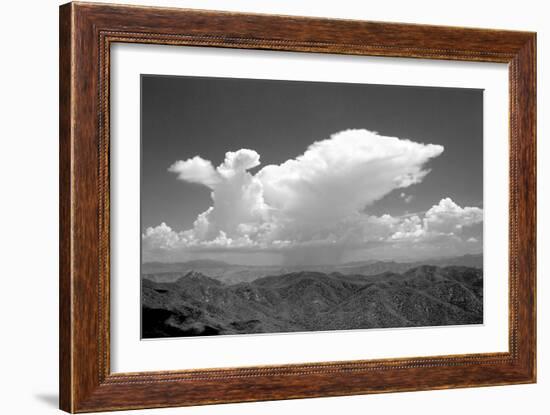 Distant Rain BW-Douglas Taylor-Framed Photographic Print