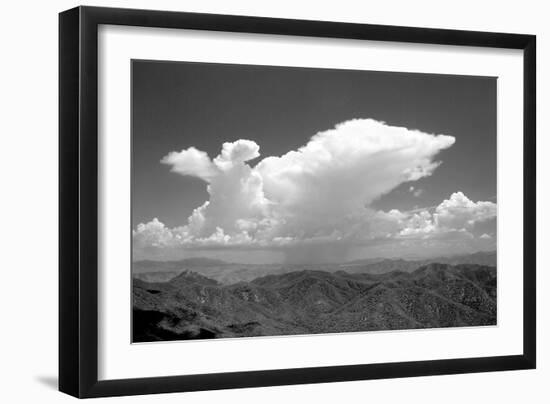 Distant Rain BW-Douglas Taylor-Framed Photographic Print