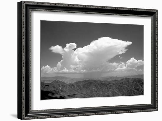 Distant Rain BW-Douglas Taylor-Framed Photographic Print