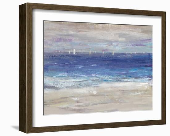 Distant Regatta I-Tim O'toole-Framed Art Print