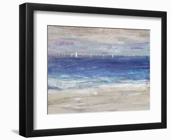 Distant Regatta I-Tim O'toole-Framed Art Print