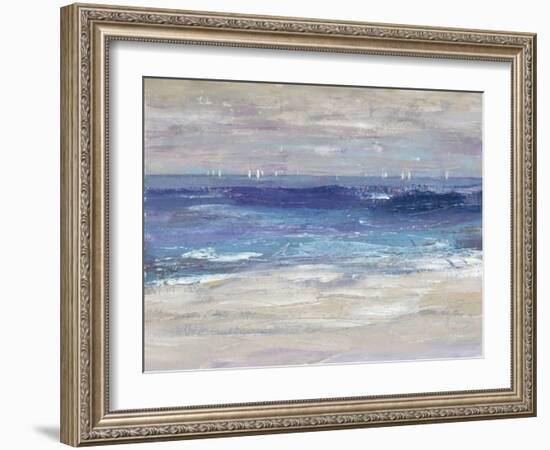 Distant Regatta II-Tim O'toole-Framed Art Print