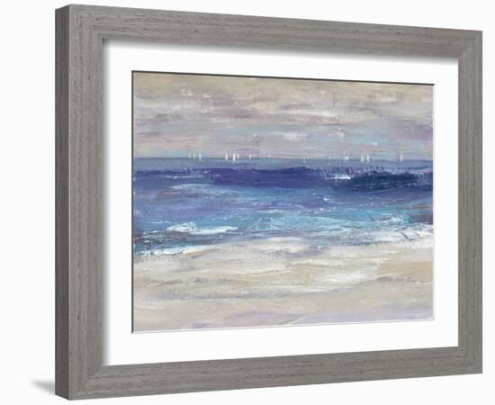 Distant Regatta II-Tim O'toole-Framed Art Print