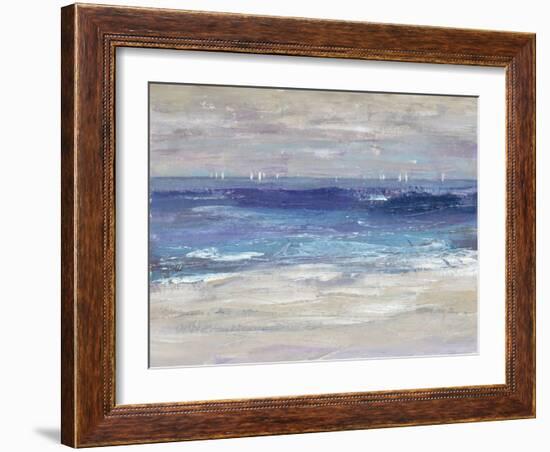 Distant Regatta II-Tim O'toole-Framed Art Print