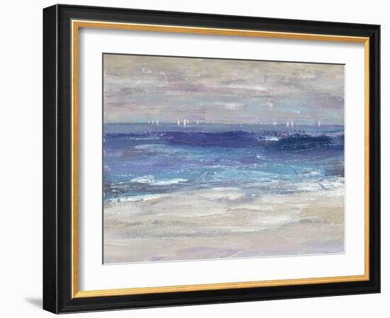 Distant Regatta II-Tim O'toole-Framed Art Print