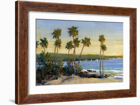 Distant Shore II-Tim O'toole-Framed Art Print