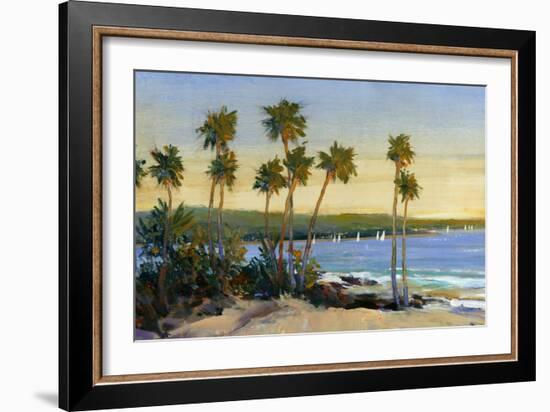 Distant Shore II-Tim O'toole-Framed Art Print