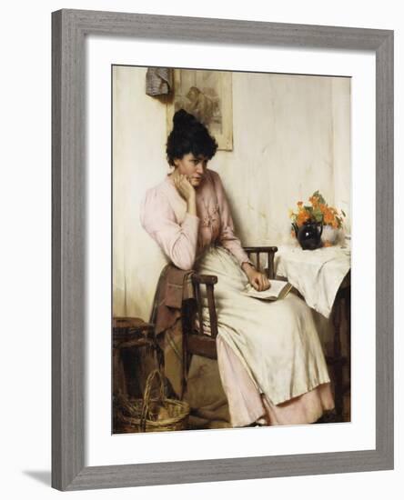 Distant Thoughts-Walter Langley-Framed Giclee Print