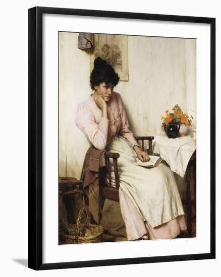 Distant Thoughts-Walter Langley-Framed Giclee Print