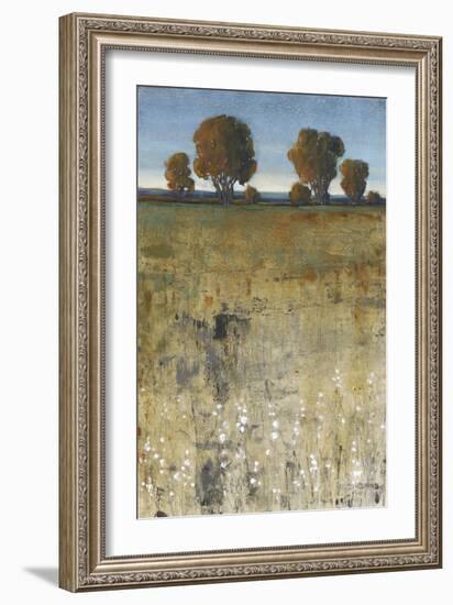 Distant Trees II-Tim O'toole-Framed Art Print