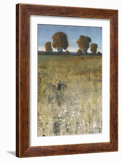 Distant Trees II-Tim O'toole-Framed Art Print