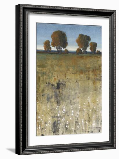 Distant Trees II-Tim O'toole-Framed Art Print