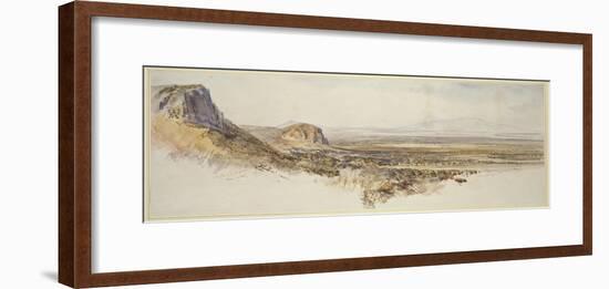 Distant View of Borghetto and Partenico-Edward Lear-Framed Giclee Print