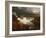 Distant View of Niagara Falls, 1830-Thomas Cole-Framed Giclee Print