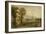 Distant View of Salisbury Cathedral, 1821 (Oil on Panel)-John Constable-Framed Giclee Print