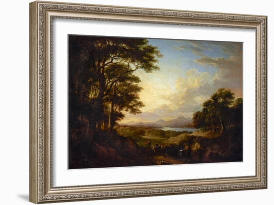 Distant View of Stirling, 1827-Alexander Nasmyth-Framed Giclee Print