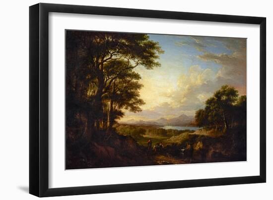 Distant View of Stirling, 1827-Alexander Nasmyth-Framed Giclee Print