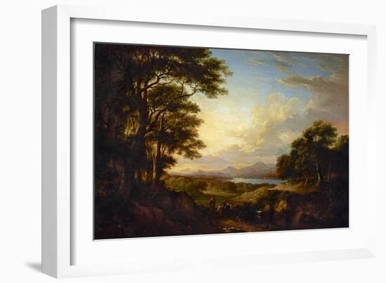 Distant View of Stirling, 1827-Alexander Nasmyth-Framed Giclee Print