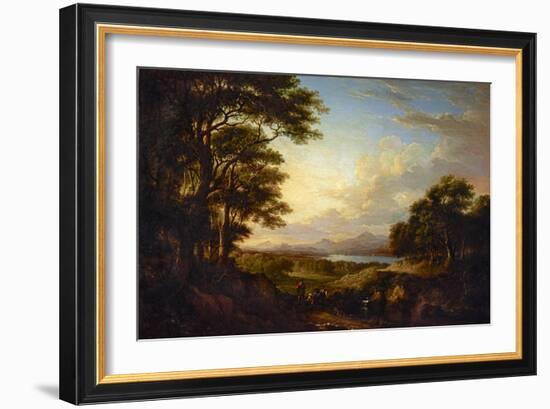 Distant View of Stirling, 1827-Alexander Nasmyth-Framed Giclee Print