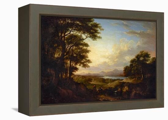 Distant View of Stirling, 1827-Alexander Nasmyth-Framed Premier Image Canvas