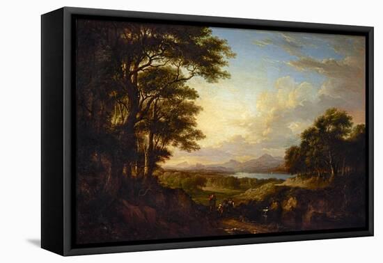 Distant View of Stirling, 1827-Alexander Nasmyth-Framed Premier Image Canvas