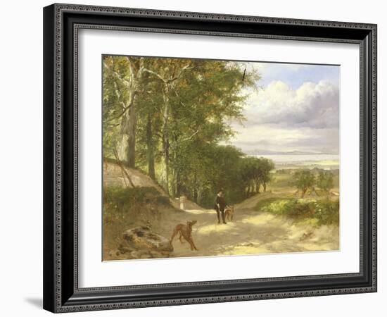 Distant View of the River Clyde-Horatio Mcculloch-Framed Giclee Print