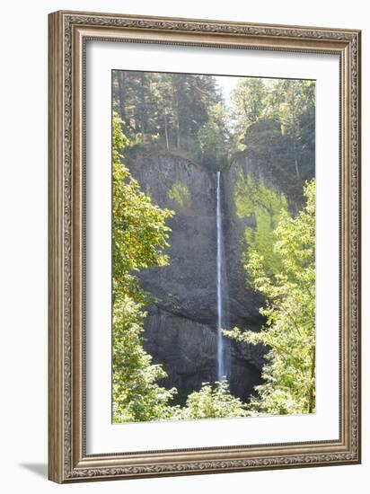 Distant Waterfall-Logan Thomas-Framed Photographic Print