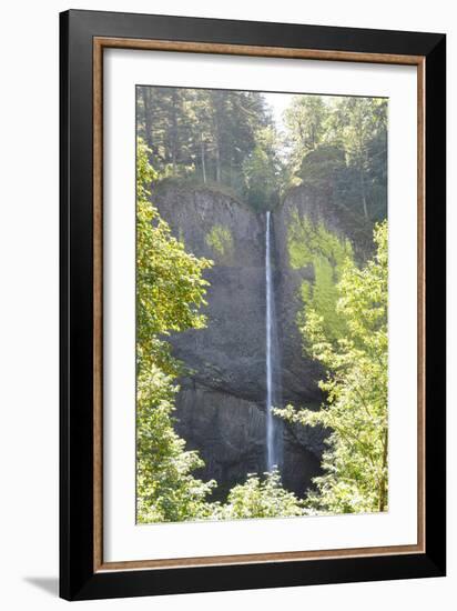 Distant Waterfall-Logan Thomas-Framed Photographic Print