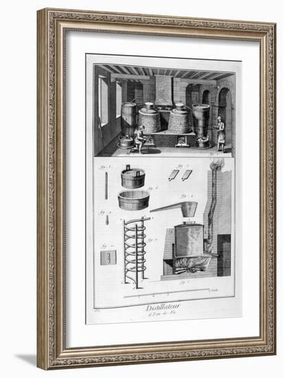 Distillers, 1751-1777-Denis Diderot-Framed Giclee Print