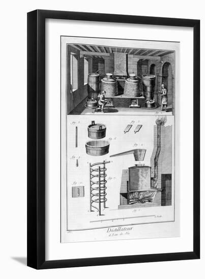Distillers, 1751-1777-Denis Diderot-Framed Giclee Print