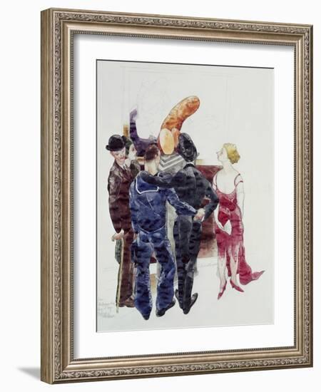 Distinguished Air-Charles Demuth-Framed Giclee Print