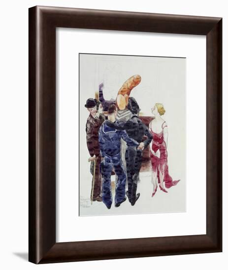 Distinguished Air-Charles Demuth-Framed Giclee Print