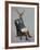 Distinguished Deer Full-Fab Funky-Framed Art Print