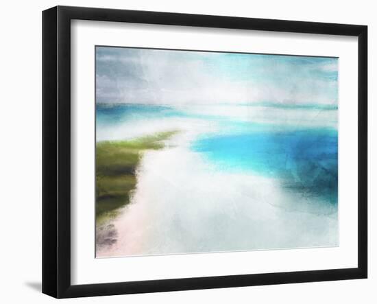 Distorded Coasts-Marcus Prime-Framed Art Print