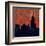 Distorted city scene 27-Jean-François Dupuis-Framed Art Print