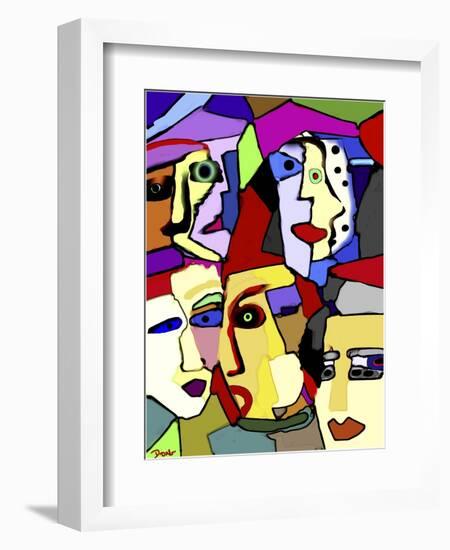 Distorted View-Diana Ong-Framed Giclee Print