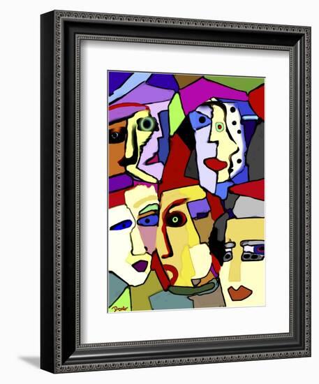 Distorted View-Diana Ong-Framed Giclee Print