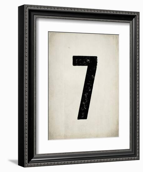 Distressed 7-Kindred Sol Collective-Framed Art Print