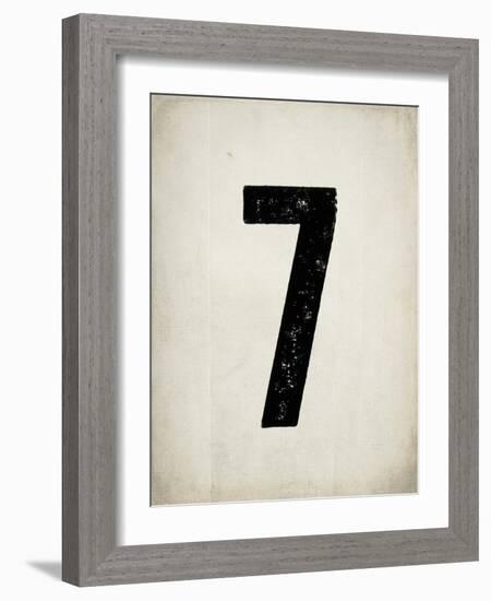 Distressed 7-Kindred Sol Collective-Framed Art Print