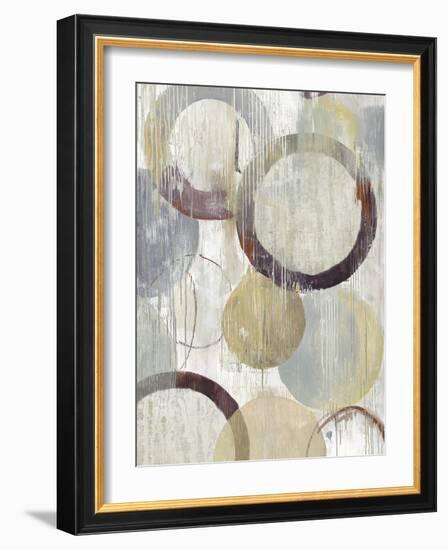 Distressed Rings II-Tom Reeves-Framed Art Print