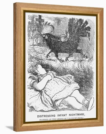 Distressing Infant Nightmare, 1865-George Du Maurier-Framed Premier Image Canvas