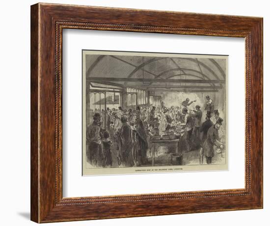 Distributing Soup at the Strangers' Home, Limehouse-null-Framed Premium Giclee Print